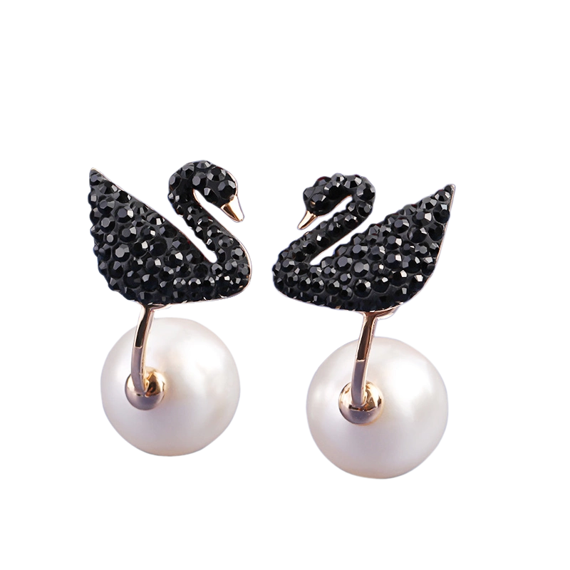 Swarovski/施华洛世奇恶魔之眼珍珠耳钉女士耳环5425857/5425860