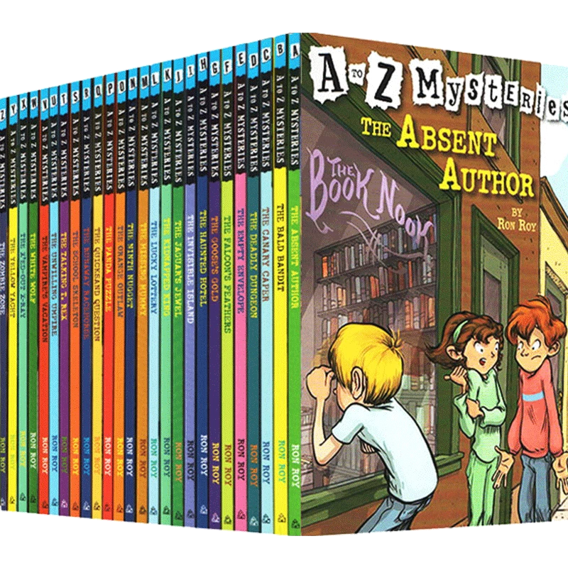 atoz神秘案件字母版全套26册A to Z Mysteries 神秘事件英文原版小学