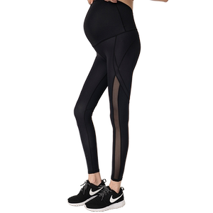 
SELLYNEAR yoga pants fashionable thin style for pregnant women wearing slim summer sports pants belly support leggings