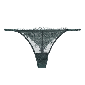 Blue Atelierintimo, sexy and high -quality laceless laceless female low -waist -thong panties comfortable
