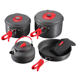 Ailu Customer Coat Pot Camping Pot Multiple Cooking