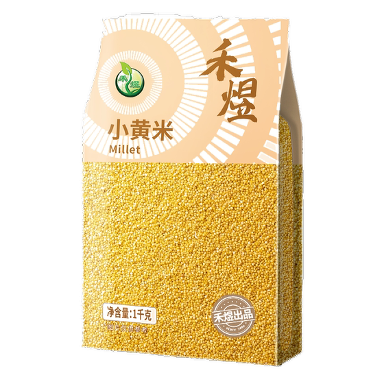 Heyu cereals, bracts, corn residue 1kg, crushed corn grits, corn porridge raw materials, coarse grains, small corn kernels, crushed cobs