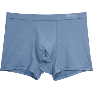 [Pack of 3] Sanfu men's underwear new boxer stretch antibacterial breathable solid color basic underwear 431413