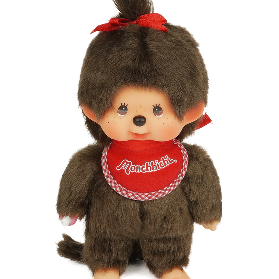 Monchhichi Meng Fun Doll Basic Bibs Male and Girl Plightest Dolls S Number Swelling Doll
