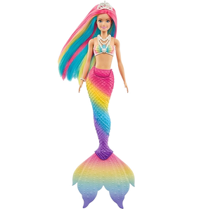 
Barbie Doll Disney Mermaid Surprise Toy Set Girl Mermaid Princess Dresser Playing House Gift