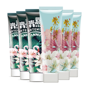 
Two-sided needles, refreshing white toothpaste, refreshing breath, gum care, reducing plaque, whitening teeth and preventing irritation toothpaste