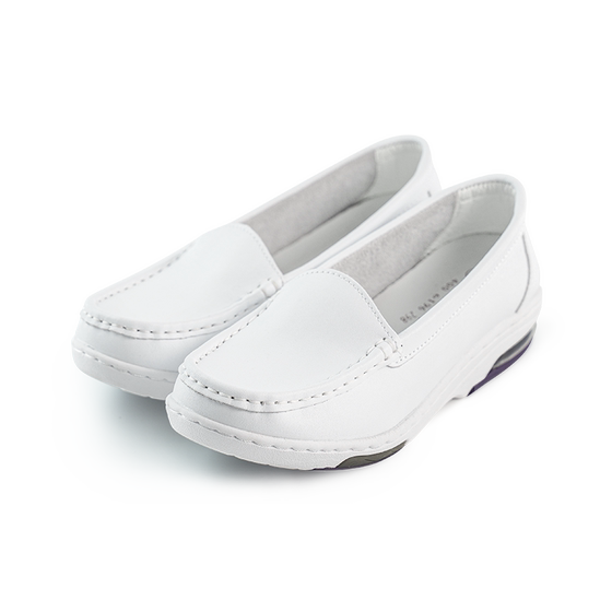 Muylai air cushion nurse shoes leather soft bottom, not tired foot medical work shoes female spring, autumn and summer breathable non -slip
