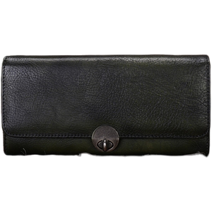 Fatis leather handbag Ms. new long lock coin purse large capacity multi -function cowhide mobile phone bag