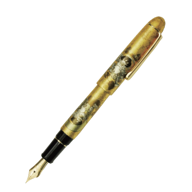 専用出品　PLATINUM PNB-35000H 風神雷神 万年筆 Amazon | プラチナ万年筆 万年筆センチュリー金沢箔 風神雷神