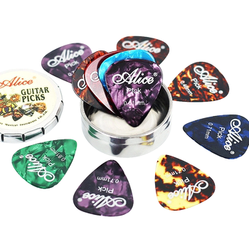 Alice color boxed guitar picks