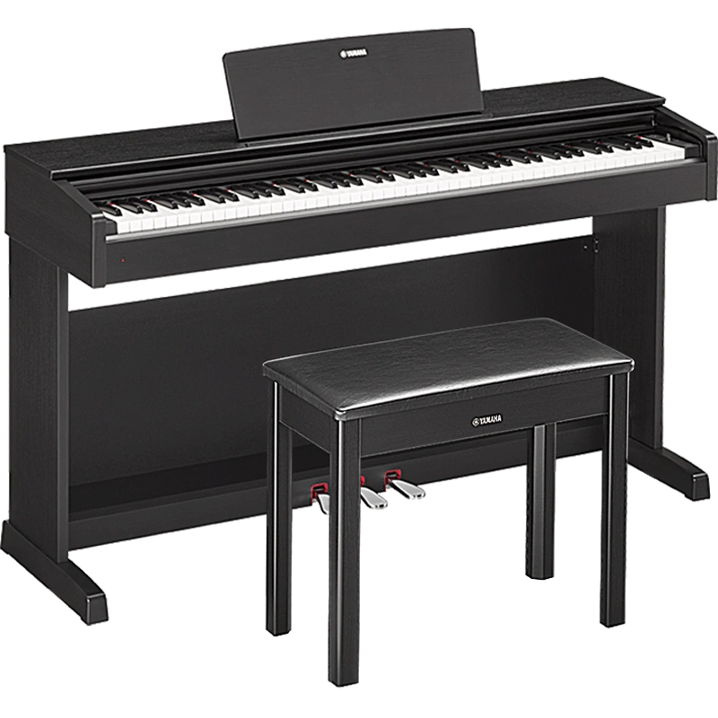 山葉電子琴88鍵重錘p225/223智能電子鋼琴可攜式P-125b專業初學者-Taobao
