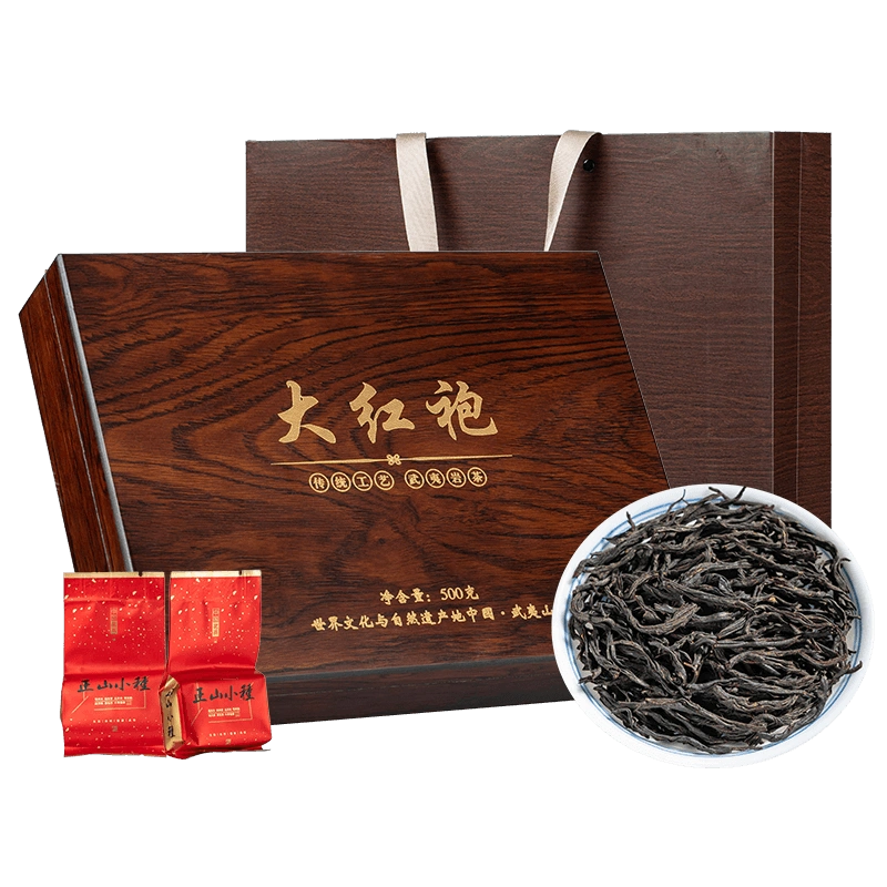 4盒100包】2024新春茶正山小种红茶新茶叶正山小种特级500g小包-Taobao 