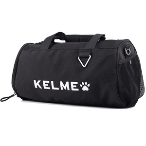 Kelme Carmine sports barrel bag fitness bag dry wet separation cylindrical cross -bag training carbubs travel backpack