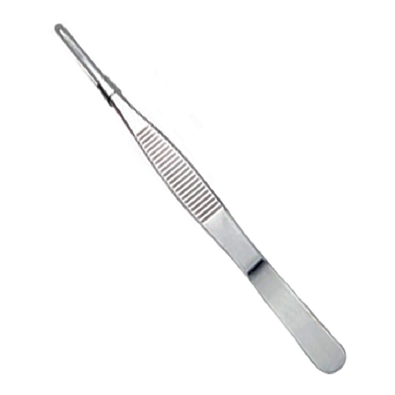 
Medical tweezers stainless steel straight head elbow toothed anti-slip surgical small clip thickened medical supplies equipment tools