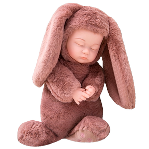 Simulation doll Baby soft glue rebirth Gang doll can speak and sing accompany sleep princess girl girl toys

