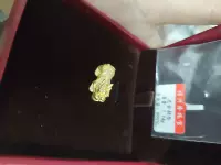 福兴隆3D硬金999足金吊坠黄金招财纳福貔貅转运珠手链男女款F003-Taobao