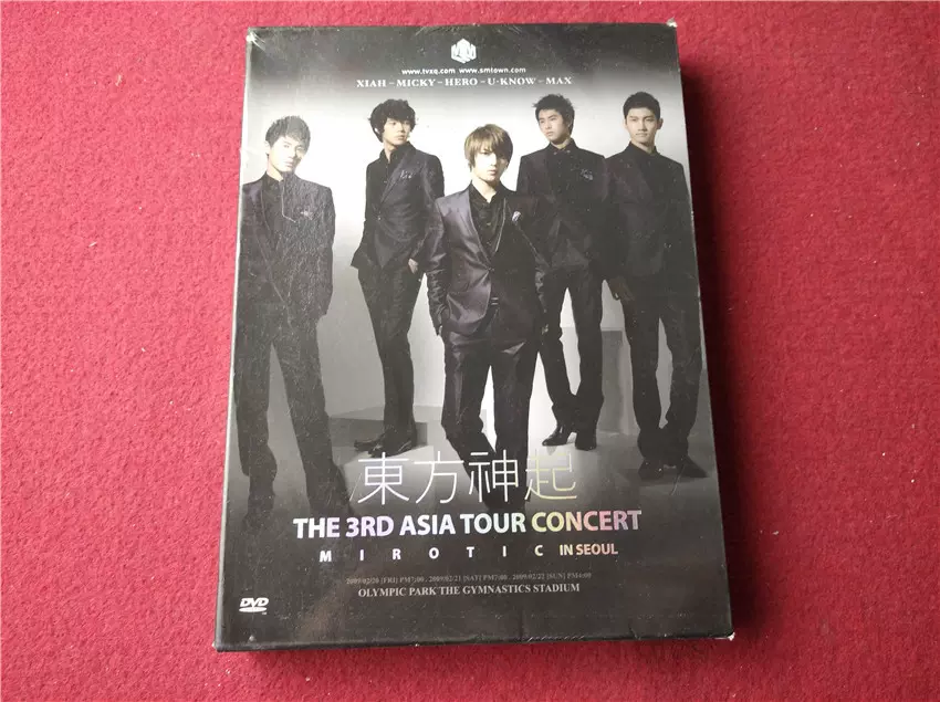 东方神起the 3rd asia tour concert 3DVD R版拆封1489-Taobao