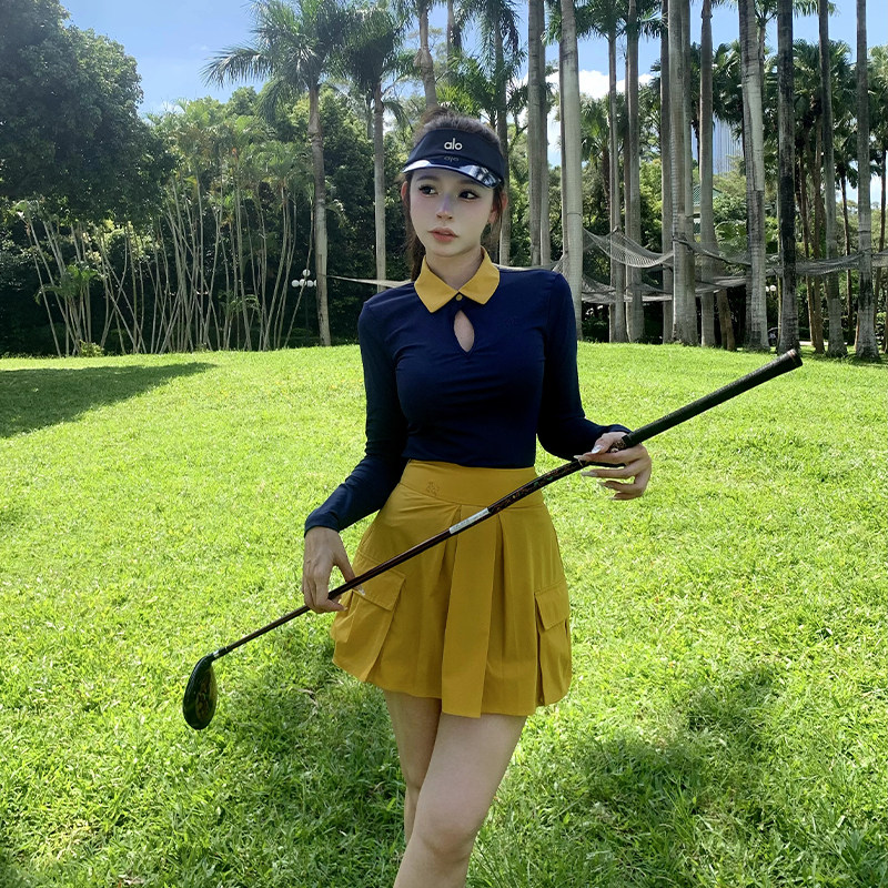 BQgolf тонкая одежда из ледяного шелка с длинными рукавами — прохладная, дышащая, быстросохнущая