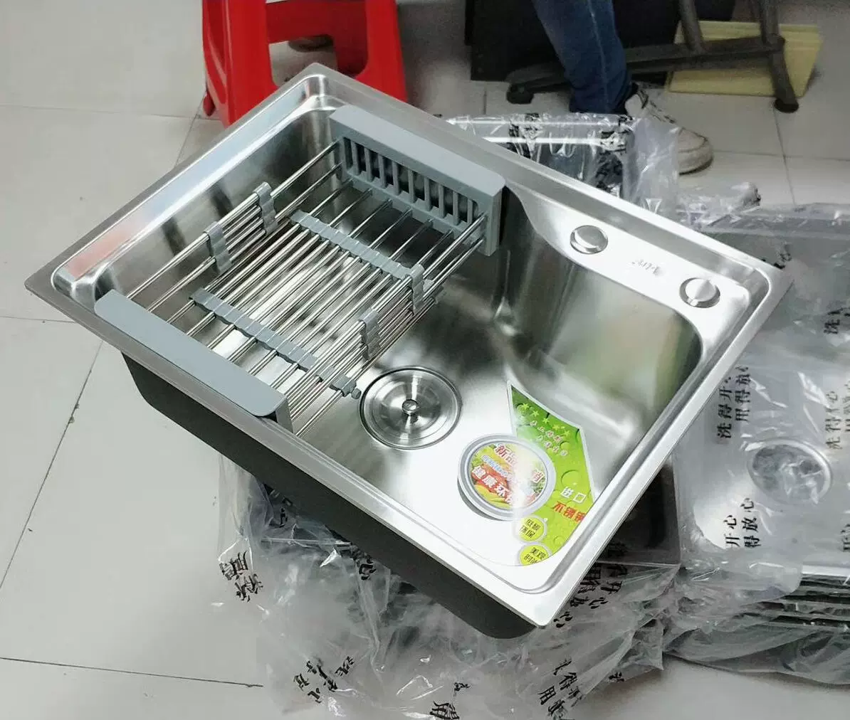 長62 43 65 45 68 44單水槽水盆洗菜盆加厚單水槽拉絲水槽水池廚房 Taobao 長62 43 65 45 68 44單水槽水盆洗菜盆加厚單水槽拉絲水槽水池廚房 Taobao