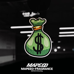 Money Bag Fragrance Car Air Freshener 2026 New Long-Lasting Fragrance Car Interior Decoration Car Perfume Pendant for Vehicles