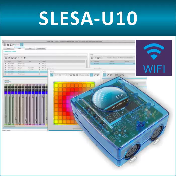 NICOLAUDIE DMXインターフェース『SLESA-U10』 NICOLAUDIE（ニコラウディー）『SLESA-U10』DMXインターフェース