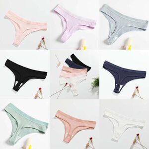 80-160*0.5kg Cotton-free thong Women's low-waist air-breathable shorts, yoga fitness t-pants sports underwear
