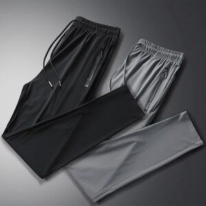 [10% discount area] Outlet ice silk quick-drying pants summer fishing outdoor sun protection pants casual sports pants for men