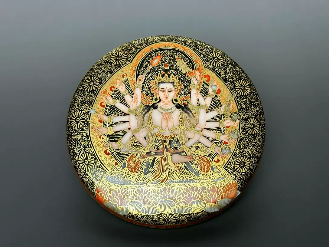 清乾隆年制粉彩渔家乐图大缸尺寸:高度35.5㎝口径39.6㎝