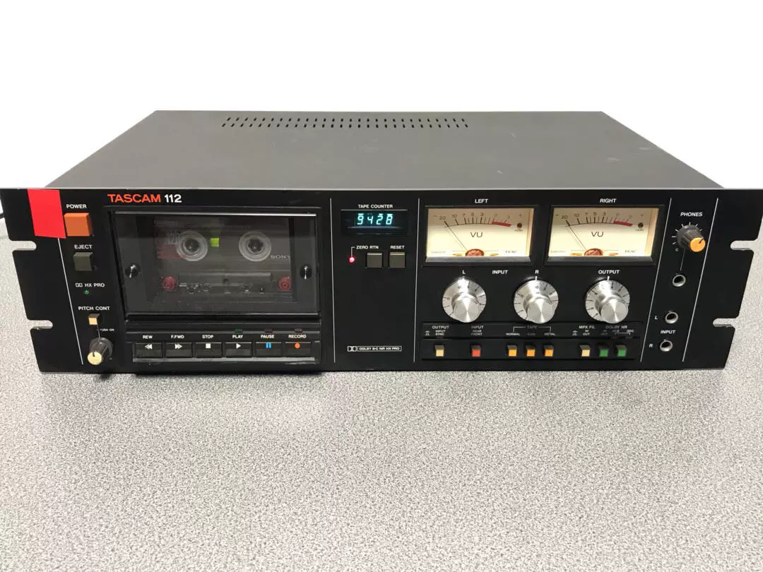 日本TASCAM 112专业级磁带卡座机磁带播放录音机原装进口9!新220-Taobao