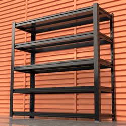 Warehouse Shelves, Floor-Standing Storage Racks, Garage Hardware, Thickened Tool Racks, Supermarket Display Racks, Load-Bearing Iron Shelves
