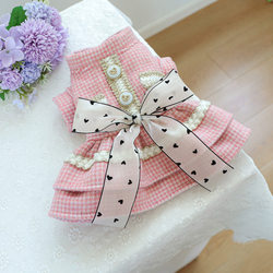 Dog Clothes, Noble Style Skirts, Autumn and Winter Pet Clothing for Small Size Dogss and Cats, Spring Clothing for Bichon Frize, Warm and Windproof Style