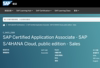 SAP   S CLOUD PA  C_S4CS_2308 -