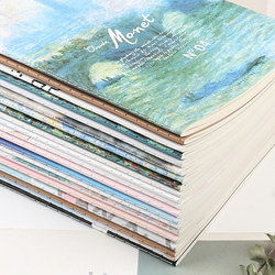 Original Wood First Edition Collaboration/A4 B5 A5 Stitched Notebook Softcover Creative Aesthetic Fresh High-Value Cute Office Student-Specific Workbook Notebook Stationery Notepad Diary Notebook