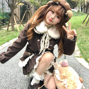 
[Chenmang JK] Hazelnut cocoa short woolen jacket for women in winter for small people to wear college style jk uniforms