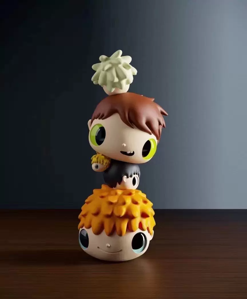 その他 BE@RBRICK - Javier Calleja Edition  Heads ver.2 Heads ver.2 - Javier Calleja - CICA Vancouver