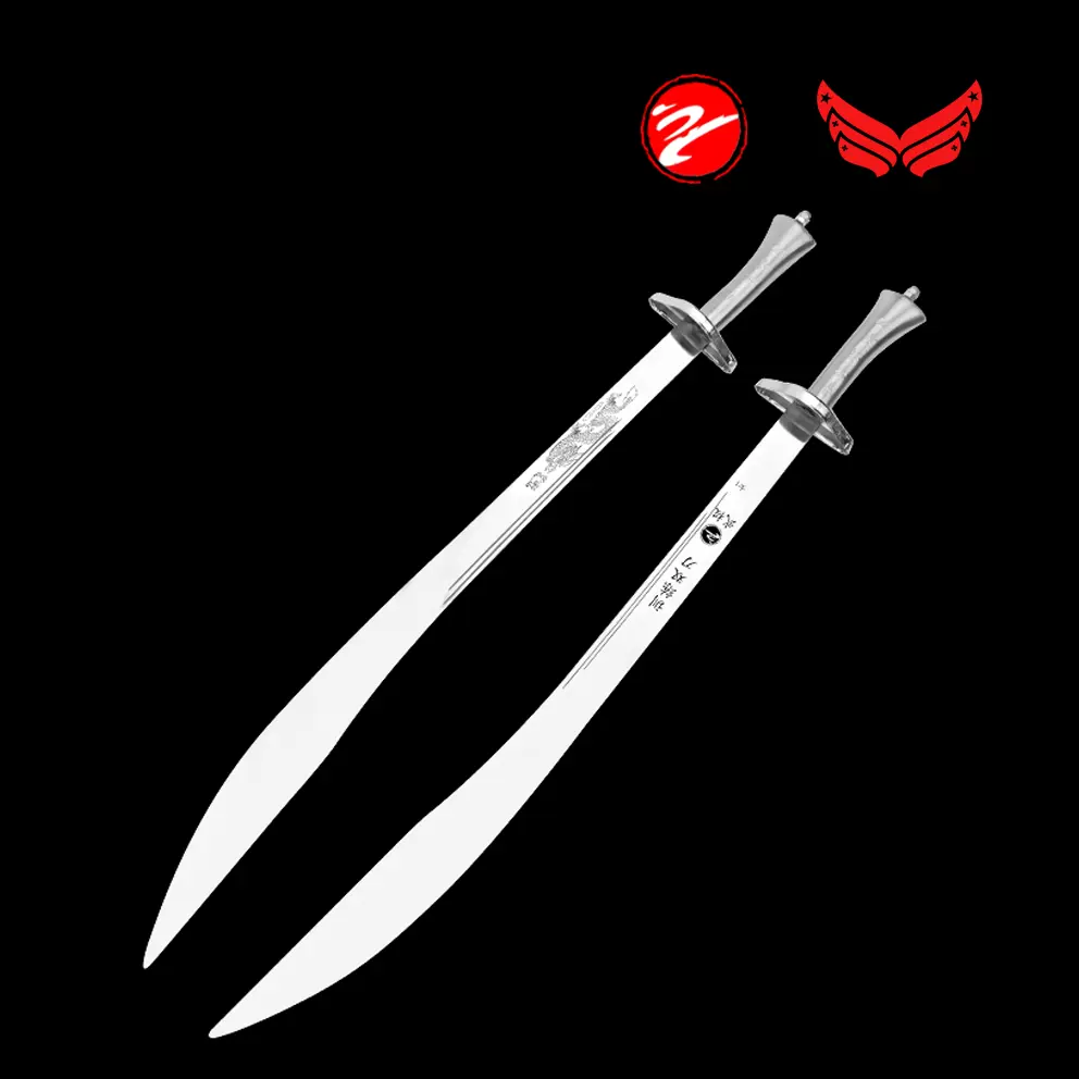 武极 训练双刀 武术套路竞赛器械 未开刃