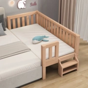 Giường trẻ em bằng gỗ sồi liền mạch dành cho trẻ em Người lớn có thể sử dụng giường để mở rộng giường phụ của bé bằng gỗ sồi được làm theo yêu cầu