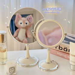 Cosmetic Mirror for Home Use, Tabletop Vanity Mirror, Office Bedroom Dressing Mirror, Student Dormitory Magnifying Mirror