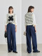 LILY sweater vest layered with wool blended knitted vest for women 2025 spring new women's clothing