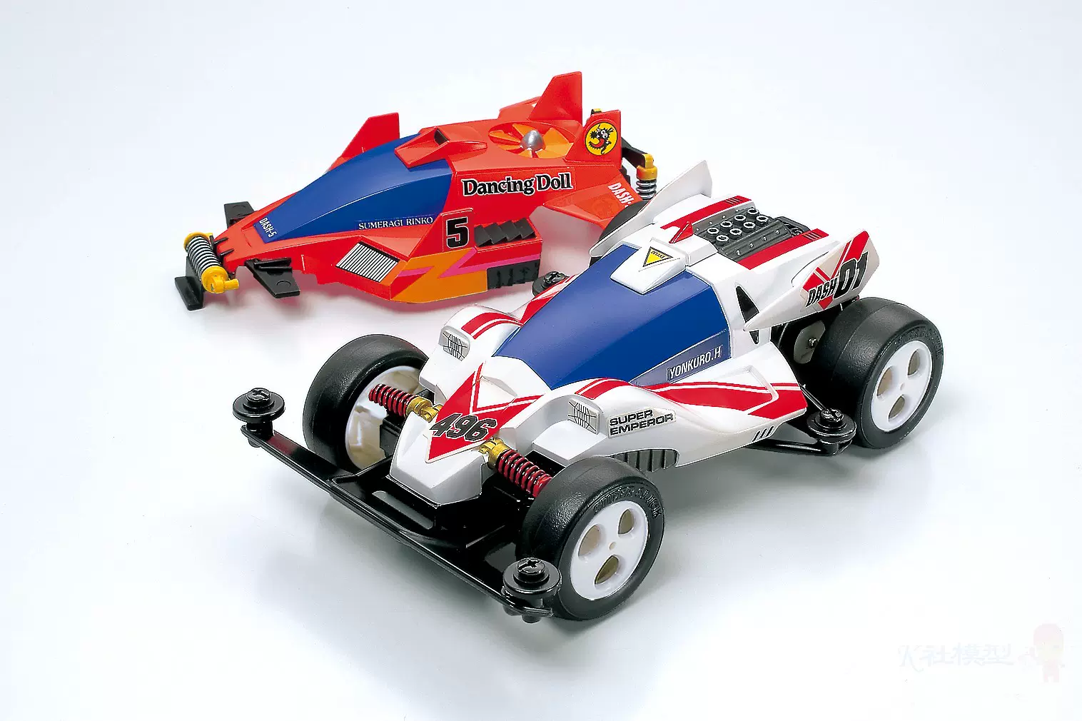 田宫tamiya四驱车复刻版四驱小子t系列底盘2号皇帝舞蹈现货