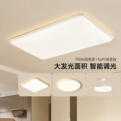 Foshan Lighting Led Ceiling Lamp for Living Room, Eye-Protecting, Modern and Simple Bedroom Lighting, 2026 New Model, Whole House Package