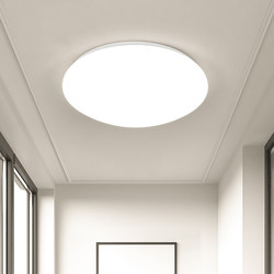 Minimalist Led Ceiling Light Bedroom Light Simple Modern Ultra-Thin Round Engineering Balcony Light Corridor Lighting Cloakroom