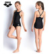 
Arena children's swimsuit, new style for girls' one-piece triangle slimming, large-size girls' hot spring swimming equipment