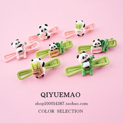 New Trendy ins Cute Cartoon Panda Hair Clip for Women, Side Bangs Hairpin, Hair Accessory, Hair Clip