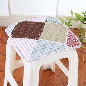 Round cushion cushion cushion round square cushion cushion small square stool cushion small round stool cushion anti slip disassembly and washing