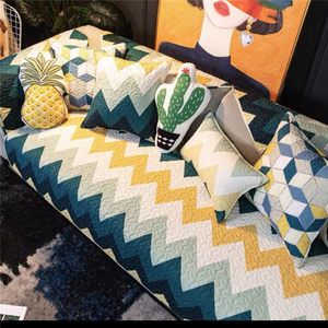 
Fabric sofa cushion cotton winter sofa cushion fabric sofa cover sofa towel anti-slip cover simple modern seat cushion
