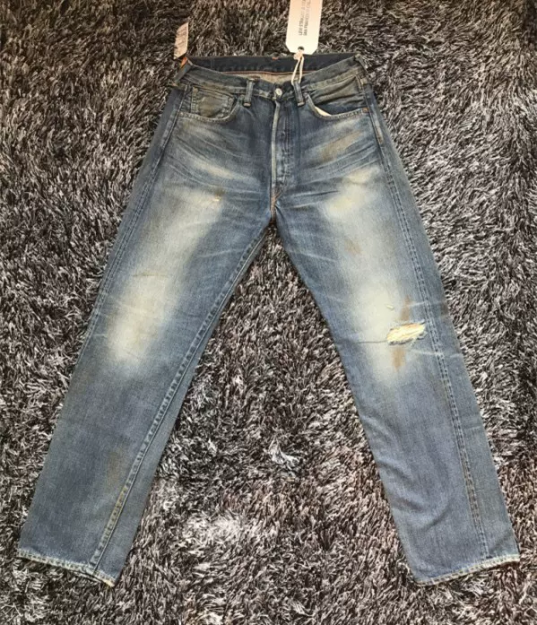 啊咿丢丢55501 0053 赤耳SAMPLE日本Levi's/李维斯LVC 501XX-Taobao