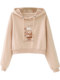 Miziqi Hooded Short Sweatshirt for Women in Autumn 2025 New Korean Style Super Hot Small Perfect Pullover Top
