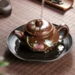 Thảm lót nồi đất sét tím, ấm pha khô lớn, giá đỡ nồi, bộ trà kung fu, khay trà nhỏ, đĩa giải khát, phụ kiện, tách trà, đế ấm trà Phụ kiện bàn trà