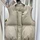 Korean version of Dongdaemen simple down vest for women short 2024 new versatile fashionable vest jacket 90 white duck velvet